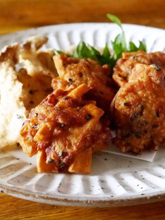 ふっくら。豚こまと高野豆腐のから揚げ-レシピのメイン写真
