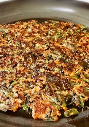無塩料理☆人参チヂミ・ジューサーかす使用-レシピのメイン写真
