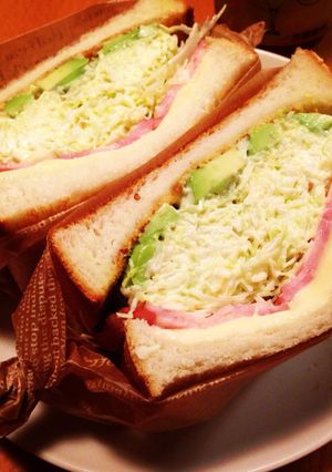沼サン♩簡単キャベツたっぷりサンドイッチ-レシピのメイン写真
