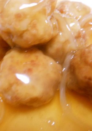 肉団子の甘酢あんかけ　　私流-レシピのメイン写真