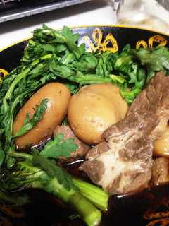 丸ごとじゃがいもと豚肉の煮物-レシピのメイン写真