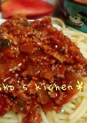 簡単♪基本のミートソース-レシピのメイン写真