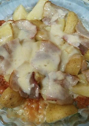 ポテトとベーコンのチーズ焼き-レシピのメイン写真