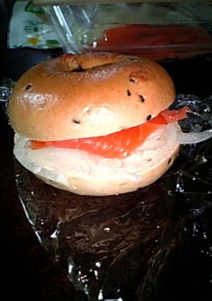 ゴマ入りベーグル-レシピのメイン写真