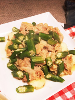 レンジで簡単☆豚肉と長芋の中華蒸し-レシピのメイン写真