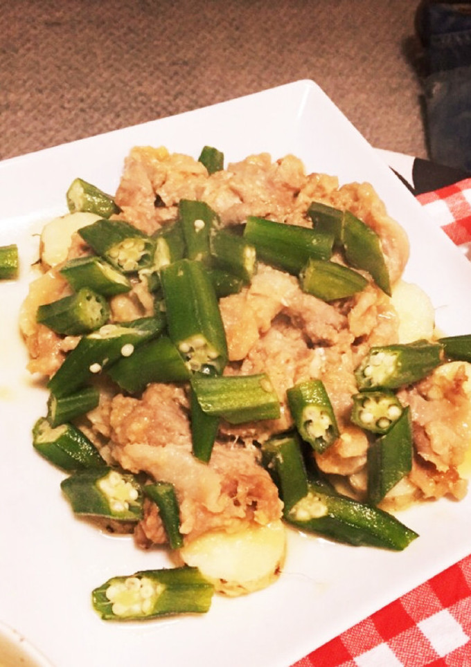 レンジで簡単☆豚肉と長芋の中華蒸し-レシピのメイン写真