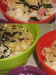 洋風チャーハン 減塩でおいしい お弁当-レシピのメイン写真