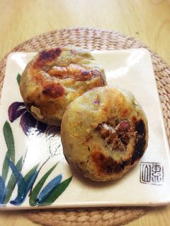 さつま芋のおやき 胡麻風味-レシピのメイン写真