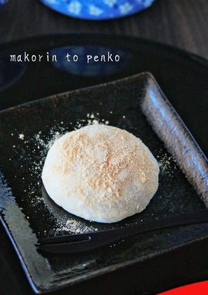 切り餅で簡単！トロ〜リ♫チョコきな粉餅-レシピのメイン写真
