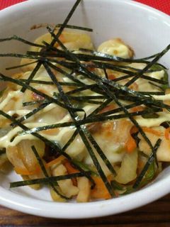 ささみと野菜の味噌マヨチーズ焼き-レシピのメイン写真