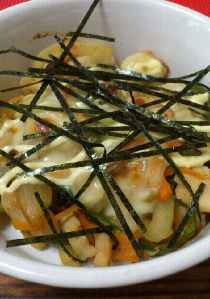 ささみと野菜の味噌マヨチーズ焼き-レシピのメイン写真