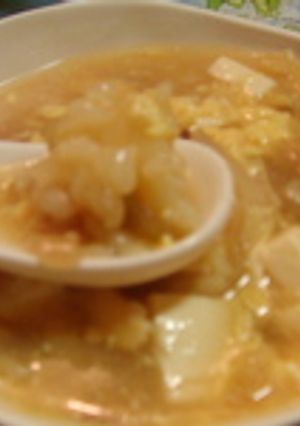 酸辣湯アレンジ-レシピのメイン写真