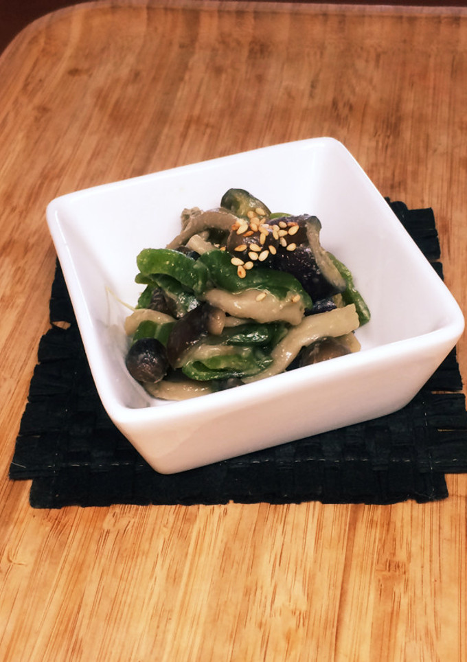 蒸して油カット♪茄子とピーマンの味噌炒め-レシピのメイン写真