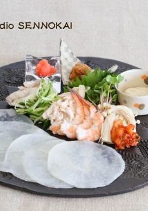 手巻大根☆色々巻いて美味しく食べる！-レシピのメイン写真