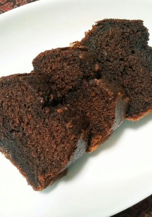 混ぜるだけ♪しっとりココアパウンドケーキ-レシピのメイン写真