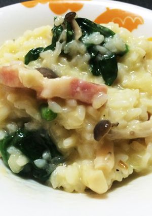 ランチに！生米から作るリゾット♡-レシピのメイン写真