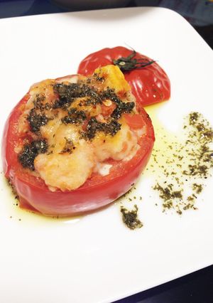 簡単おしゃれ♡トマトのパングラタン-レシピのメイン写真
