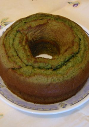 ヘルシー抹茶のシフォンケーキ-レシピのメイン写真