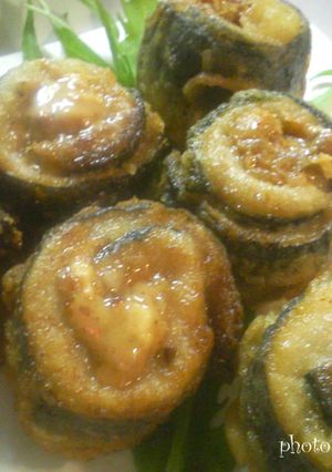 イワシのピーナツバターくるるん揚げ♪-レシピのメイン写真