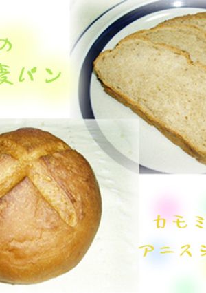 カモミールとアニスシードのライ麦パン-レシピのメイン写真