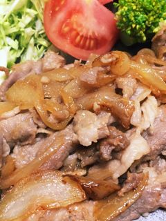 豚こまで生姜焼き-レシピのメイン写真
