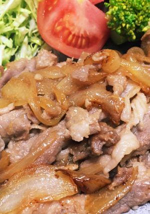 豚こまで生姜焼き-レシピのメイン写真
