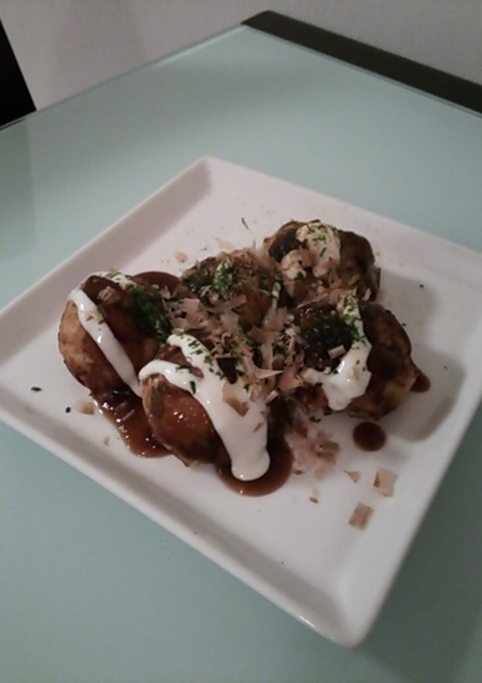 とろけるたこ焼き♪コツはマヨネーズ!!-レシピのメイン写真