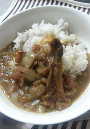牛すじたっぷりカレー-レシピのメイン写真