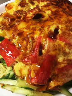 かに玉冷やし中華-レシピのメイン写真