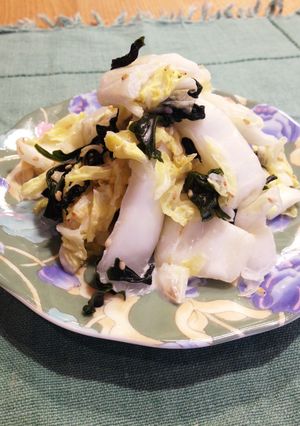 あと一品＊レンジで簡単「白菜サラダ」-レシピのメイン写真