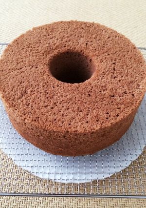 絶品★チョコシフォンケーキ-レシピのメイン写真