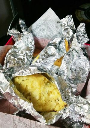 お芋が甘い♪さつま芋のホイルケーキ-レシピのメイン写真
