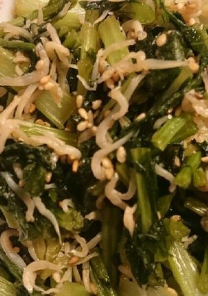 かぶの葉の炒め物-レシピのメイン写真