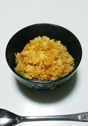 簡単キムチ雑炊-レシピのメイン写真