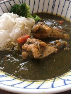 圧力鍋で♫ほうれん草とチキンのカレー-レシピのメイン写真