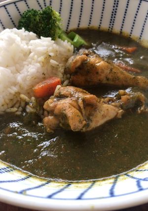 圧力鍋で♫ほうれん草とチキンのカレー-レシピのメイン写真