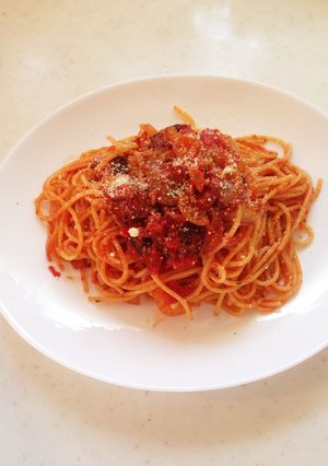 トマトパスタ-レシピのメイン写真