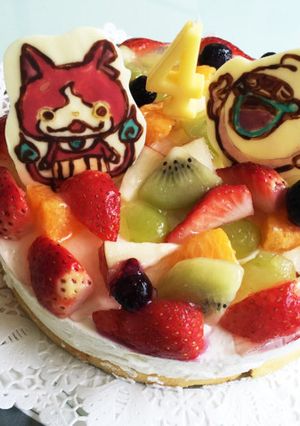 フルーツヨーグルトケーキ-レシピのメイン写真