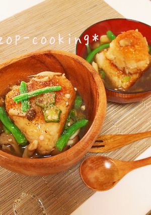 居酒屋越えのあんかけ焼きおにぎり-レシピのメイン写真