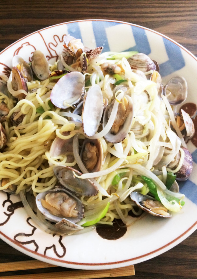 アサリとネギの塩焼きそば-レシピのメイン写真