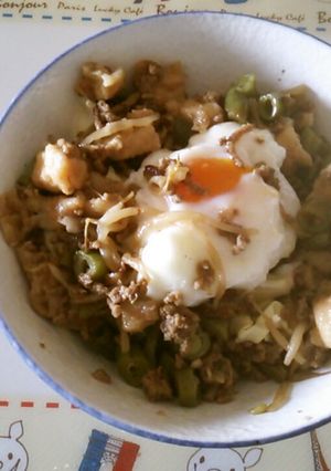 温玉そぼろ丼-レシピのメイン写真