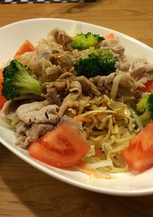 冷しゃぶになりたかった☆冷やし中華-レシピのメイン写真