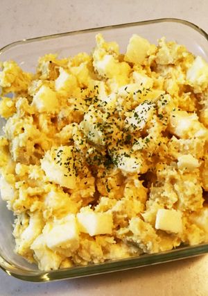 簡単サツマイモとクリームチーズのサラダ-レシピのメイン写真