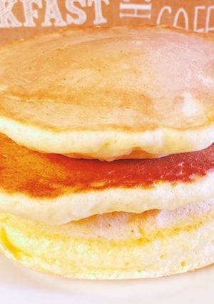材料そのまま☆分厚いホットケーキ-レシピのメイン写真