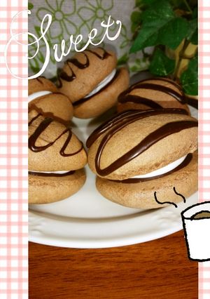 お試しあれ♪卵1個でチョコブッセ♡-レシピのメイン写真