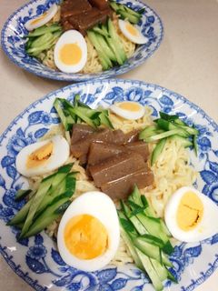 蒟蒻でヘルシー♪ごまだれ冷し中華-レシピのメイン写真