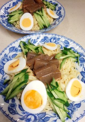 蒟蒻でヘルシー♪ごまだれ冷し中華-レシピのメイン写真