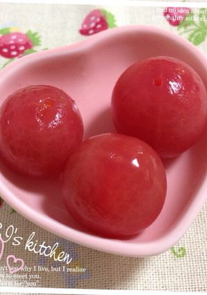 レンジも使わず♡ツルンと湯むきプチトマト-レシピのメイン写真