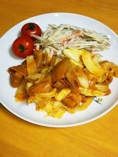 間違いなし!こてっちゃん野菜炒め♪-レシピのメイン写真