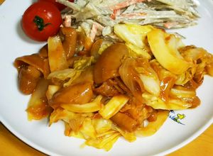 間違いなし！こてっちゃん野菜炒め♪-レシピのメイン写真